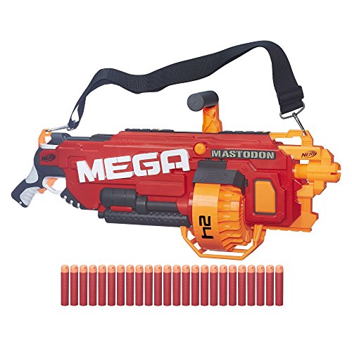 Nerf-N-Strike Mega Mastodon Toy Blaster, Color (desestablecido), (Unset) (Hasbro B5575F07)