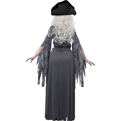 NET TOYS Disfraz de Pirata Zombie Pirata Fantasma Mujer S 36/38 Bucanera fantasmal Traje Halloween corsaria Ropa gótica bucanero Outfit Noche de Brujas