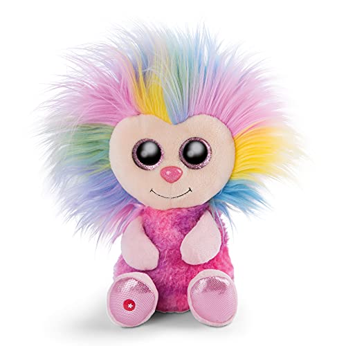 NICI Glubschis: El tierno muñeco de Trapo Original Fee Azizi 25 cm – Juguetes de Peluche con Grandes Ojos Brillantes y Peinados Locos, Hada de Peluche Suave esponjosa para abrazar y Jugar, 46896