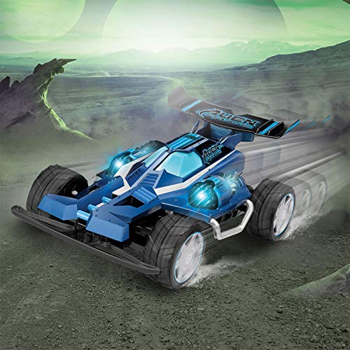 Nikko - Carreras Buggies - Coche direccional - Coche teledirigido - Coche RC para niños - Alien Panic Blue