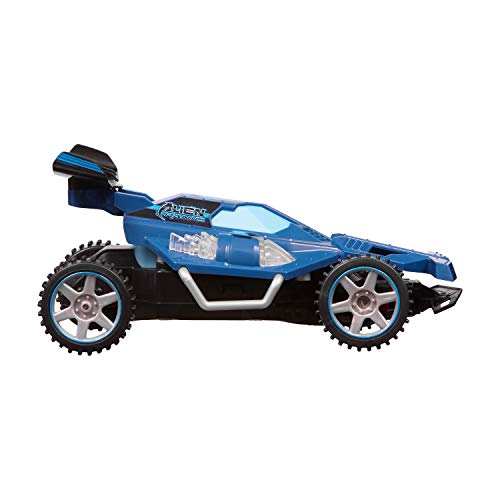 Nikko - Carreras Buggies - Coche direccional - Coche teledirigido - Coche RC para niños - Alien Panic Blue