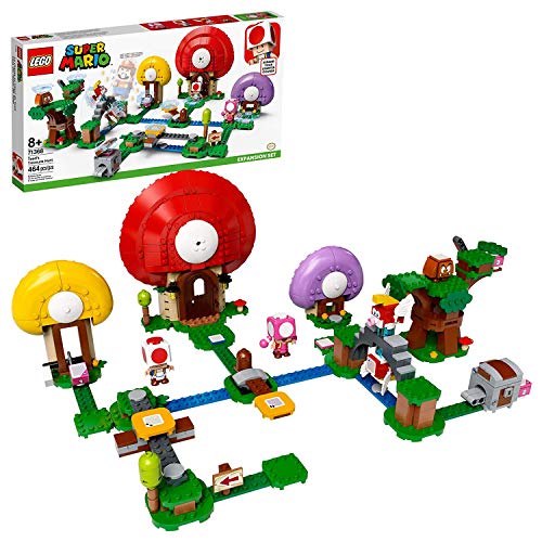 Nintendo Lego Super Mario Toads Treasure Hunt 71368 | 464 Piece Expansion Set