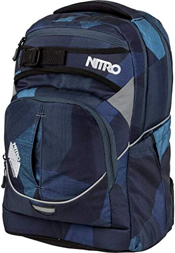 Nitro Snowboards Superhero, Mochila Tipo Casual 30 litros, 44 cm, Fragments Blue