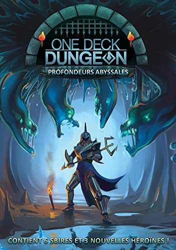 One Deck Dungeon - Lote de 1 abrebotellas para el bosque de las sombras, extensión de abyauas y 1 abrebotellas de color azul