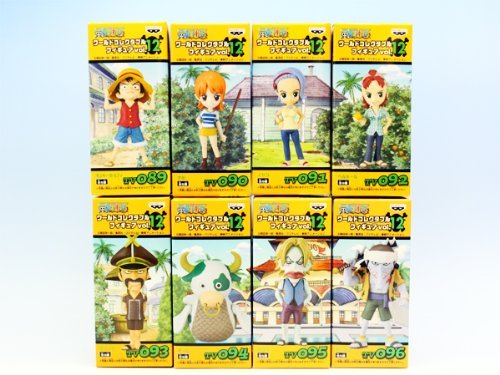 ONE PIECE One Piece World Collectable Figure vol.12 set all eight species (japan import)