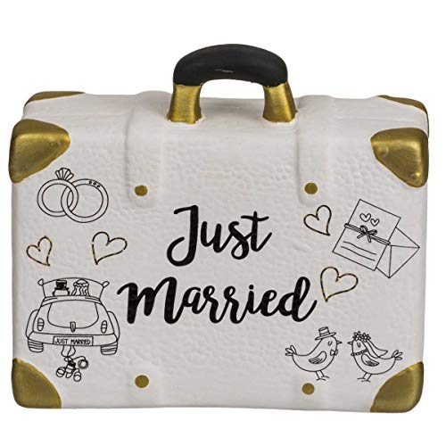 OOTB 719206 - Hucha, diseño de Just Married, Aprox. 15 x 13 cm