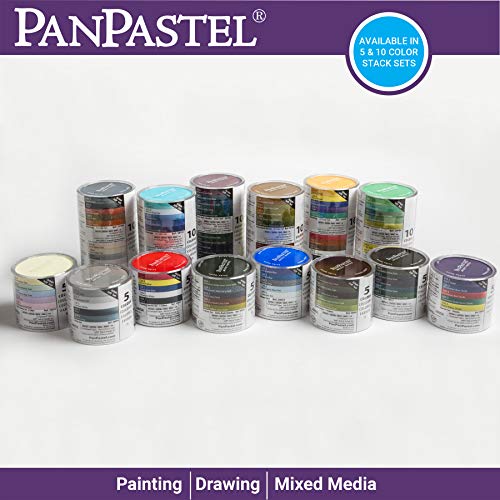 PanPastel - Lote de 5 botes de pinturas