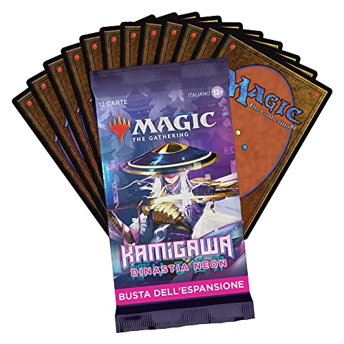 Paquete de Sobres de expansión Magic: The Gathering Kamigawa: Dinastia Neon, 30 Sobres (versión Italiana)