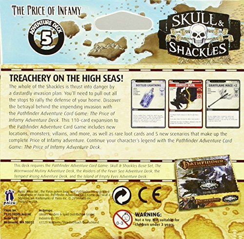 Pathfinder Adventure Card Game: Skull & Shackles Adventure Deck 5 - The Price of Infamy (versión en inglés)