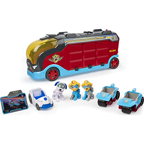 PAW Patrol 6054649 Mighty Pups Super Paws Mighty Cruiser con 3 vehículos