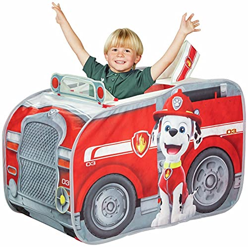 Paw Patrol - Carpa de juego emergente del cami�n de bomberos de Marcus