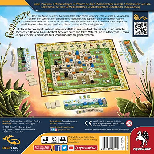 Pegasus Spiele- Renature (Deep Print Games) (57800G)