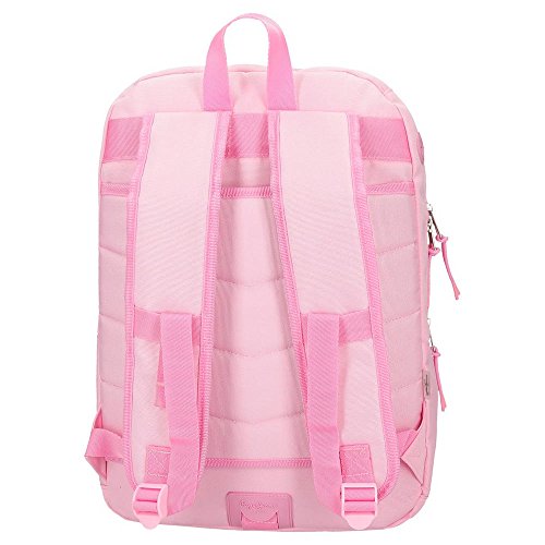 Pepe Jeans Cross Mochila adaptable a carro, doble compartimento, 44 cm, color Rosa