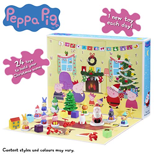 Peppa Pig Advent Calender Calendario de Adviento, Multicolor (Character Options 07136)