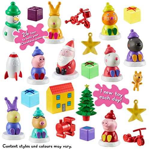 Peppa Pig Advent Calender Calendario de Adviento, Multicolor (Character Options 07136)