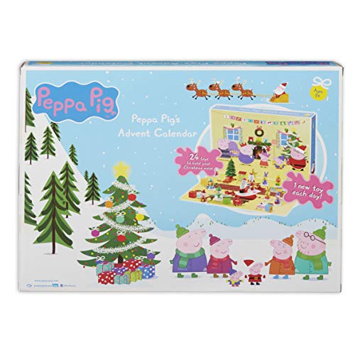 Peppa Pig Advent Calender Calendario de Adviento, Multicolor (Character Options 07136)