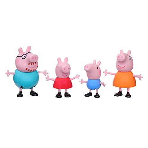 Peppa Pig- Pep PEPPAS Family, Multicolor (Hasbro F21905X1)