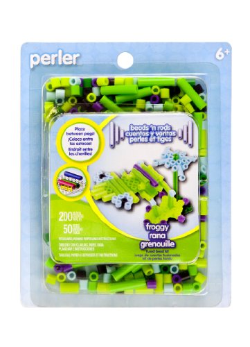 Perler divertimento fusione fusibile perlina attività Kit-Froggy