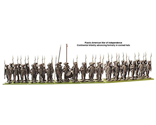 PERRY MINIATURES : 28 mm; Fanteria continental, Guerra de Independencia Americana 1776-1783.