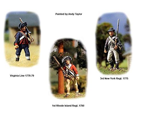 PERRY MINIATURES : 28 mm; Fanteria continental, Guerra de Independencia Americana 1776-1783.