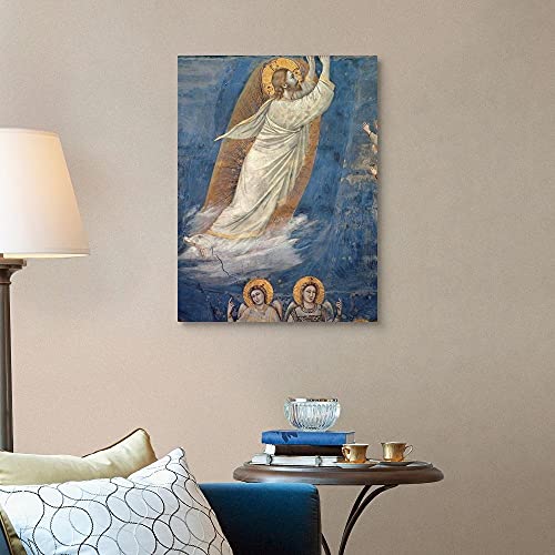 Pintar por Numeros Adultos, Kit de Pintura al óleo de Lienzo DIY para Niños con Pinceles, Pigmento Acrílico,Conjunto Completo de Pinturas para el Hogar — vida de Cristo la ascensión, por Giotto