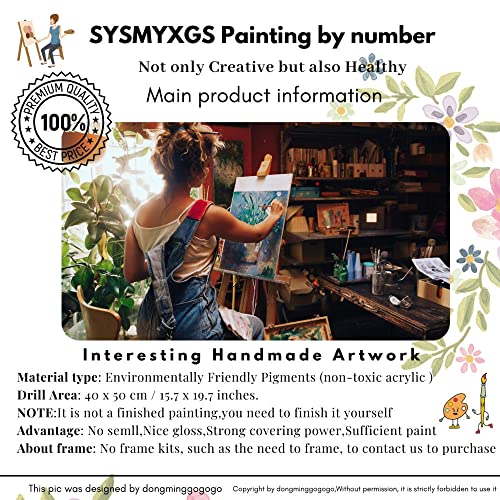 Pintar por Numeros Adultos, Niños, DIY Paint by Numbers,,Conjunto Completo de Pinturas para el Hogar — El roble de Flagey llamado Vercingetorix, por Gustave Courbet