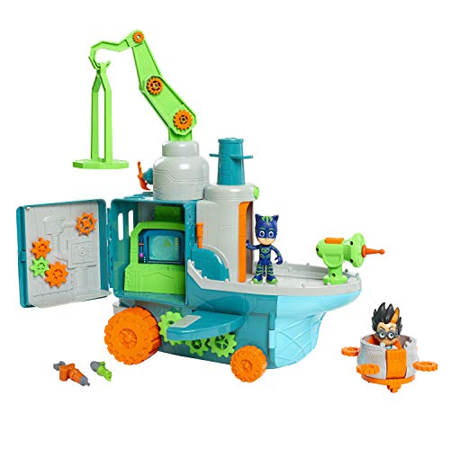 PJ Masks JP PJMB6000 Romeo's Flying Factory Playset