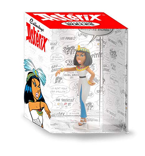 Plastoy SAS PLA00130 Asterix: Cleopatra con Burbuja de Voz: Qu'on Serve l´apéritif aux Crocodiles sacrés, Multicolor