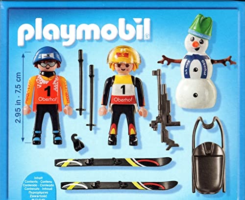 PLAYMOBIL 70643 Oberhof Wintersport Winterspiele 2023 - Juego especial para deportes de invierno