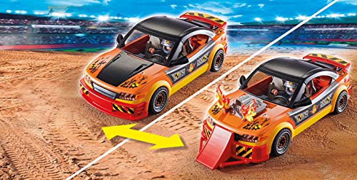 PLAYMOBIL Stuntshow Stuntshow Crashcar, A partir de 4 años (70551)