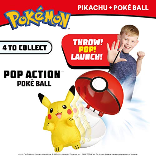 Pokemon 674 95081 Pop Action Poke Ball - Pelota de Bola