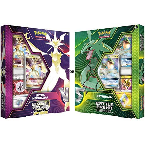 Pokemon Batalla Arena Decks-Rayquaza vs Ultra Necrozma-GX, uno al azar POK80474