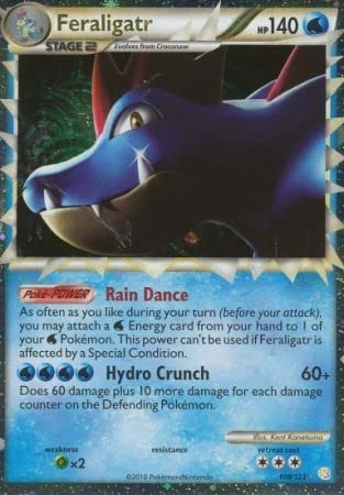 Pokemon Feraligatr (Prime) - 108/123 - Ultra Rare Heart Gold Soul Silver (Conjunto de Base) Singles