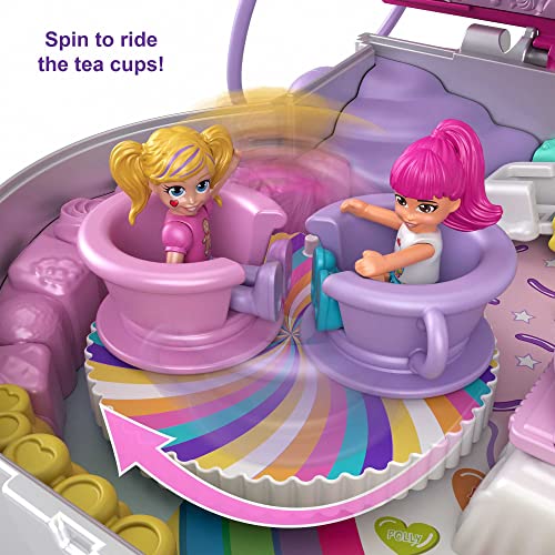 Polly Pocket Máquina de chicles, muñeca con accesorios, juguete +4 años (Mattel GTN23)