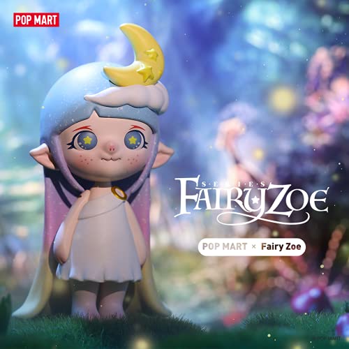 POP MART Fairy Zoe - Juego de caja ciega, diseño de dibujos animados, regalo de cumpleaños de Navidad (caja individual de Zoe)