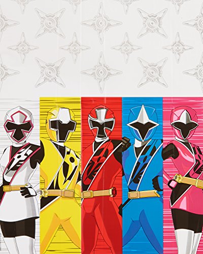 Power Rangers Ninja Steel 54"x96" Plastic Table Cover