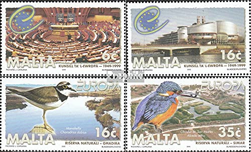 Prophila Collection Malta 1063-1066 (Completa.edición.) 1999 Europa - Parques (Sellos para los coleccionistas) Aves