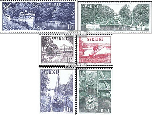 Prophila Collection Suecia 1065-1070 (Completa.edición.) 1979 Gota-Canal (Sellos para los coleccionistas) Marinero