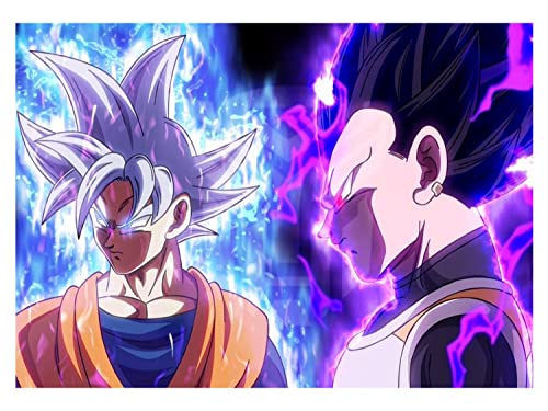 PUZZLE 96 PIEZAS dragon ball super goku vegeta mega instinto rompecabezas educativo puzle.