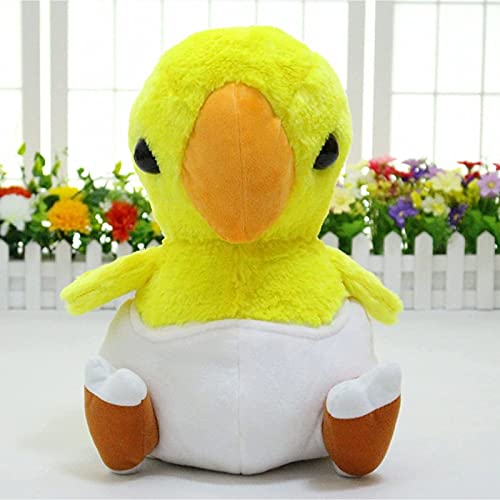 Qarunt Juguete de Peluche Chocobo, Peluches de Anime Lindos, muñecas de Peluche de Animales, cumpleaños para niños, 38cm