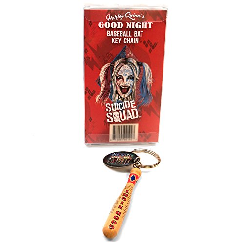 Quantum Mechanix QDC220 DC Comics Harley Quinn 's Good Night - Llavero de bate de béisbol