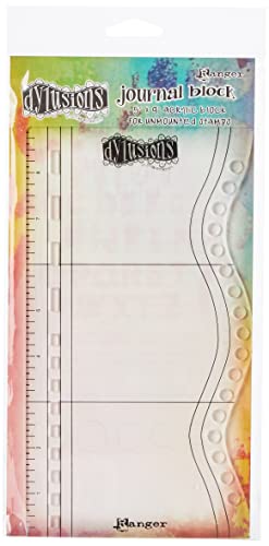 Ranger Dylusions - Bloque de diario (12,7 x 22,8 cm), material sintético, 26,8 x 14,5 x 0,4 cm