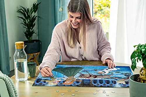 Ravensburger Puzzle, Puzzle 1000 Piezas, Frozen, Disney Collector's Edition, Puzzle Disney, Puzzle Adultos, Rompecabezas de Calidad