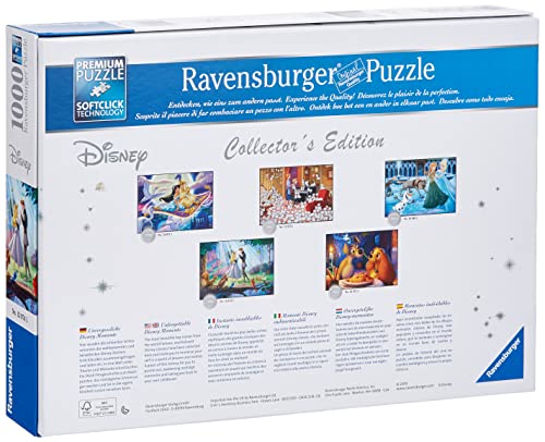 Ravensburger Puzzle, Puzzle 1000 Piezas, La Bella Durmiente, Disney Collector's Edition, Puzzle Disney, Puzzle Adultos, Rompecabezas de Calidad, Puzzle Princesas Disney