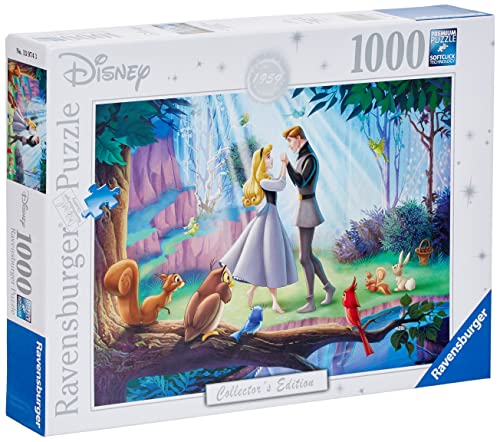 Ravensburger Puzzle, Puzzle 1000 Piezas, La Bella Durmiente, Disney Collector's Edition, Puzzle Disney, Puzzle Adultos, Rompecabezas de Calidad, Puzzle Princesas Disney