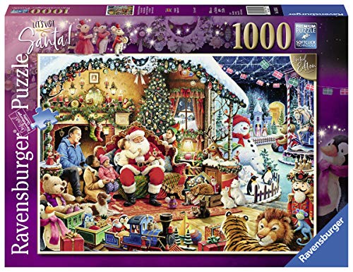 Ravensburger-¡Visitemos a Santa Edición Limitada 2018 Rompecabezas (15354)