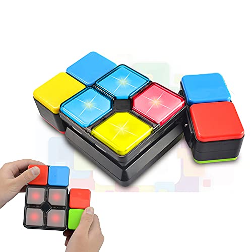 Regalos para 6-12 Años Muchachos Chicas Joy-Fun Cubo de Rubik Velocidad Cubo Mágico 4 Modos Música Electrónica Juguetes para Adolescentes Rompecabezas Juego Regalos de Cumpleaños para Niños