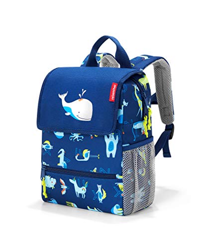 Reisenthel Backpack Kids ABC Friends Blue Mochila Infantil 28 Centimeters 5 Azul (ABC Friends Blue)