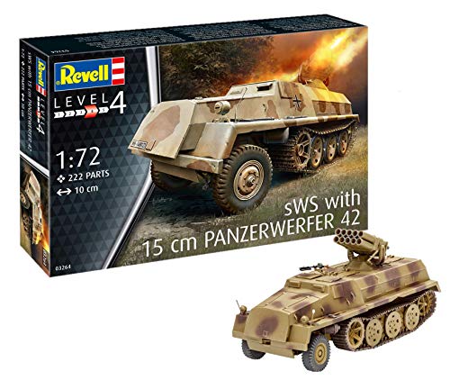 Revell GmbH 03264 panzerwerfer 42 auf SWS 172 Escala Modelo Kit