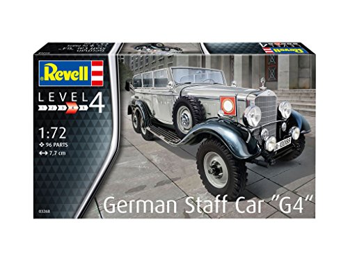 Revell - Maqueta German Staff Car G4, Kit Modelo, Escala 1: 72 (03268)